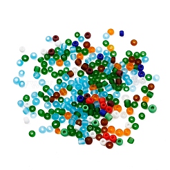 8000 Stück 10 Stil 12/0 mattierte & undurchsichtige Glasperlen&nbsp;SEED-YW0001-46