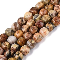 Fili di perline agata pazzesco naturale&nbsp;G-Q608-08A-05