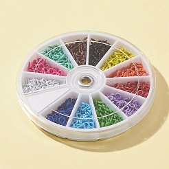 600 Stück 12-farbig lackierte Eisen-SchraubKlauen-StiftKlaue&nbsp;IFIN-FS0001-15