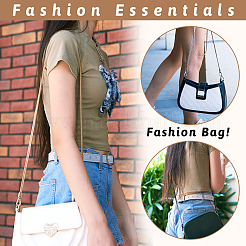 Cinghie per borsa a catena a serpente piatto in ferro da 3 pz 3 colori&nbsp;FIND-BT0001-27