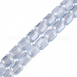 Placcare trasparente perle di vetro fili&nbsp;EGLA-N002-32