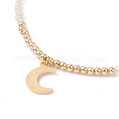 Set di collane con ciondolo stella e luna per ragazze adolescenti&nbsp;NJEW-JN03738-02