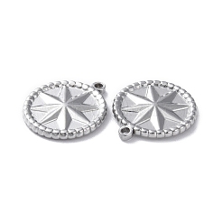 Pendentifs en acier inoxydable 304 anti-ternissement&nbsp;STAS-P324-03P