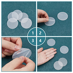 100 feuille acrylique&nbsp;DIY-GO0003-34