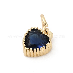 Pendentifs avec zircon cubiques à micro-pavés en laiton&nbsp;LS-KK-H204-01KCG-01