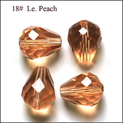 Perles d'imitation cristal autrichien&nbsp;SWAR-F062-10x8mm-18