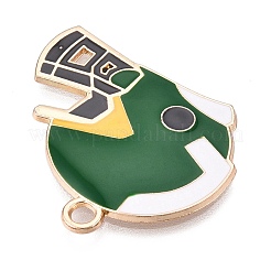 Anhänger aus Emaille mit Rugby-Motiv&nbsp;ENAM-T021-05KCG