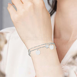 6 Stück 925 Sterlingsilber-Anhänger&nbsp;STER-BC0001-64