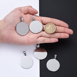 Pendentifs en acier inoxydable 304 résistant au ternissement&nbsp;STAS-I140-17S