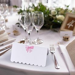 80 Stück 4 Stile Tischkarten aus Papier für Partydekorationen&nbsp;DIY-CN0003-43
