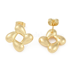 Pendientes de acero inoxidable con forma de flor 201&nbsp;EJEW-I309-09G