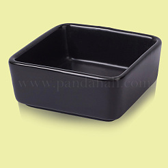 Vassoi espositivi per gioielli in ceramica quadrati&nbsp;AJEW-WH20067-006B
