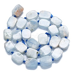 Natürliche Aquamarin Perlen Stränge&nbsp;G-K245-J11-01