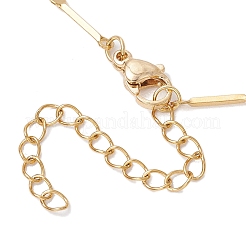 Fußkettchen aus kubischem 304er Edelstahl mit Gliederkette für Damen&nbsp;AJEW-AN00660