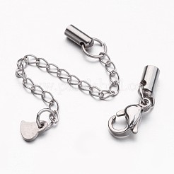 Rallonge de chaîne en acier inoxydable 304 résistant au ternissement&nbsp;X-FIND-JF00079-02