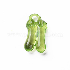 Transparenten Acryl-Anhänger&nbsp;MACR-N013-038-A01