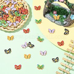 Fascini del connettore della lega stampati 50pcs 5 colori&nbsp;FIND-CJ0004-60