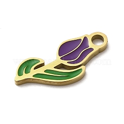 Pendentifs en acier inoxydable 304 émaillés&nbsp;STAS-I336-17G