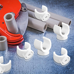 U-Hakenhalter aus PVC-Kunststoff&nbsp;FIND-GF0009-70A