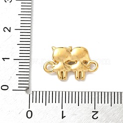 304 Edelstahl zwei Mädchen Verbinder Verbindungsstück Charms&nbsp;KK-D503-14G