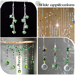 Glasperlen & Anhänger & Glieder Verbindungsstücke Zubehör-Sets&nbsp;GLAA-SC0002-90