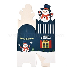 Weihnachtsthema Papierfaltengeschenkboxen&nbsp;CON-G012-04D