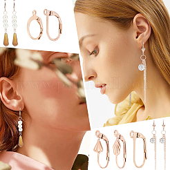 20 pieza de 5 estilos de accesorios para pendientes de palanca de acero inoxidable 304 con revestimiento al vacío de PVD&nbsp;STAS-PH0001-57