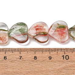Cuentas de murano transparente hechas a mano&nbsp;LA-CBAF0C8-01F
