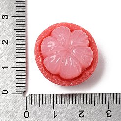 Cabujones de resina opaca con temática de frutas&nbsp;RESI-C079-02C