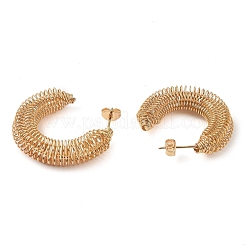 Pendientes de acero inoxidable 304&nbsp;EJEW-K278-02B-G