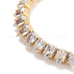 Bracelets à maillons en forme de larme&nbsp;BJEW-YWC0002-08G