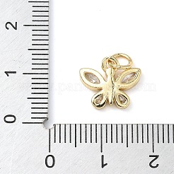 Breloques en laiton avec zircone cubique de micro pave&nbsp;LS-ZIRC-I356-30G