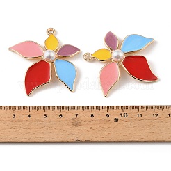 Gros pendentifs d'émail en alliage&nbsp;AL-CBAA786-09G-C