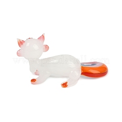 Ornements miniatures en verre fait main de la série animale&nbsp;LAMP-Q005-10G