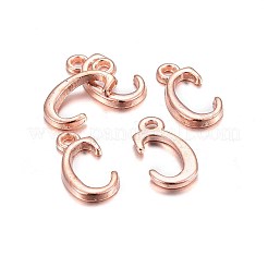 Ciondoli in lega placcati oro rosa&nbsp;LS-X-PALLOY-J718-01RG-C
