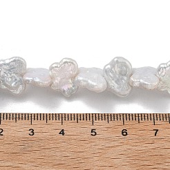 Natürliche Barock Keshi Perlen Stränge&nbsp;PEAR-P064-15A-01A
