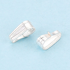 925 Sterling Silber Snap auf Kautionen&nbsp;STER-T009-27S