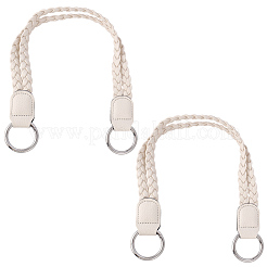 2 Stück geflochtene Griffe aus PU-Leder&nbsp;PURS-CL0001-18A