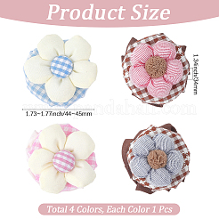 4 funda para pomo de puerta de algodón de 4 colores&nbsp;DIY-GF0011-49
