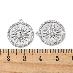 Ottone micro spianare pendenti zirconi&nbsp;KK-H460-09P