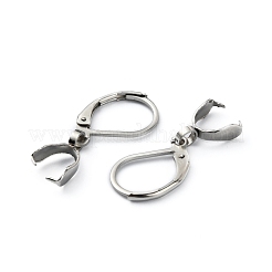 304 elementi per orecchini a leva in acciaio inossidabile&nbsp;FIND-WH0110-052P