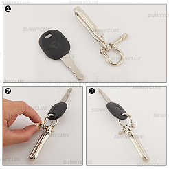 Tibetischen Stil 2 Stück Messing Hakenverschlüsse&nbsp;FIND-SC0016-53