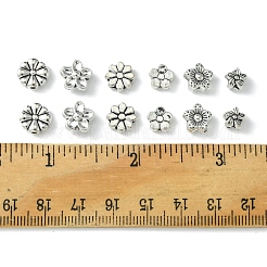 6 Stile tibetischen Stil Legierung Perlen&nbsp;FIND-FS0002-50