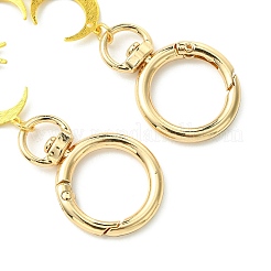 Catene di estensione per borse a maglie triple moon in ottone&nbsp;FIND-JF00147-02