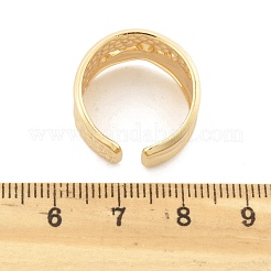 Manschettenringe aus Messing für Damen&nbsp;RJEW-B119-06G