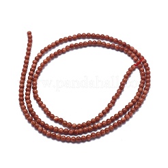 Chapelets de perles en goldstone synthétique&nbsp;G-A177-04-11
