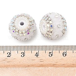 Bling Harz Strass Blumenperlen&nbsp;OACR-D310-01P-F