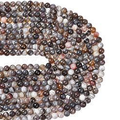 Botswana agata naturale perline fili&nbsp;G-G453-B01-8mm