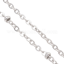 Herstellung von Kabelketten und Satellitenkettenarmbändern aus Edelstahl 304&nbsp;AJEW-JB01480