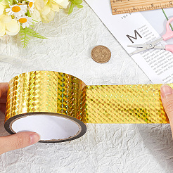 50 m laserglänzende dekorative Klebebänder aus Bopp-Kunststoff für Scrapbooks&nbsp;AJEW-WH20002-57B-03